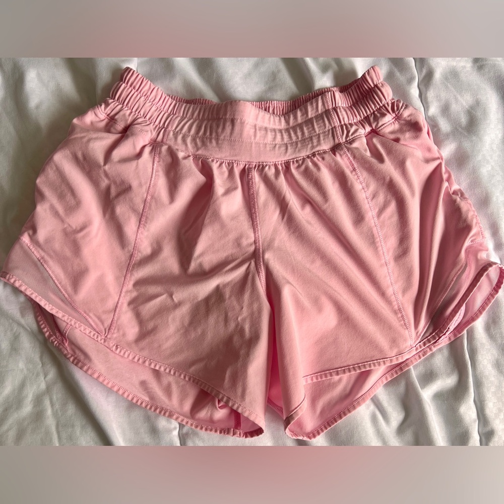 Lululemon Miami Pink Hotty Hot Shorts